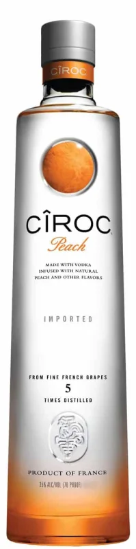 Ciroc Peach 1 Liter (France) - Main product photo