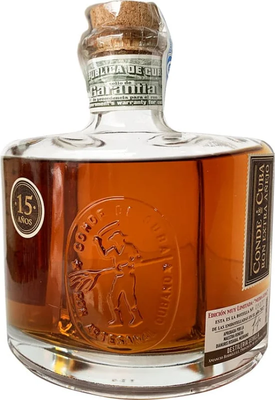 Conde de Cuba Medialuna Reserve 15 Jahre - Hauptproduktfoto