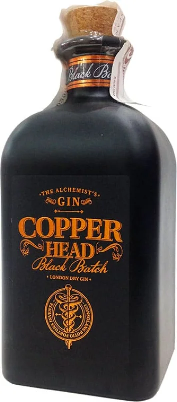 Copperhead Black Batch London Dry Gin 50 CL - Fotografía principal del producto