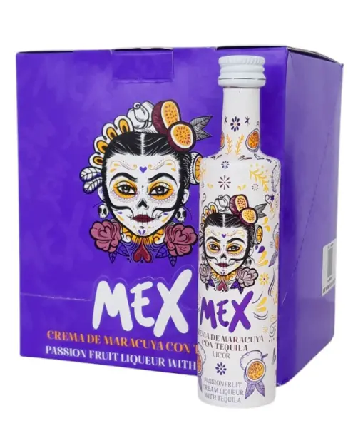 Mex Passion Fruit cream with Tequila 5 CL - Image 2 of the product