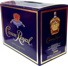 Crown Royal 1 Litro 4 Botellas Estuche Especial (Canadá)