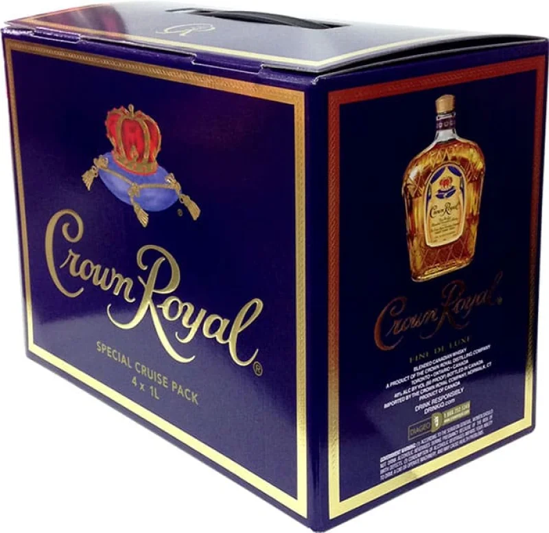 Crown Royal 1 Liter 4 Flaschen Sonderausgabe (Canada) - Hauptproduktfoto