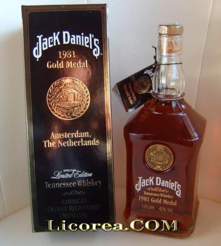 Jack Daniel's Gold Medal 1981, 1 Litro - Main product photo