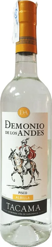 Pisco Albilla Demonio de los Andes (Peru) - Fotografía principal del producto