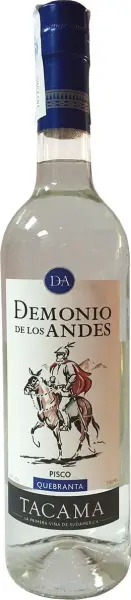 Pisco Quebranta Demonio de los Andes (Peru) - Photo principale du produit