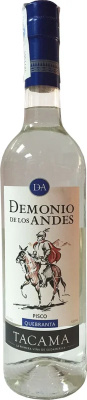 Pisco Quebranta Demonio de los Andes (Peru) - Fotografía principal del producto
