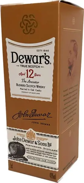 Dewar's Reserva 12 Años 5 CL - Imagen 2 del producto