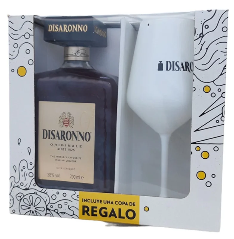 Amaretto Disaronno Originale + Copa - Fotografía principal del producto