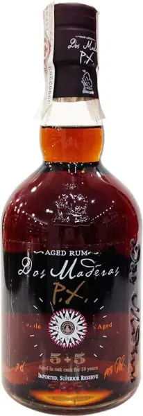 Ron Dos Maderas 5+5 PX (Caribe-Jerez) 50 CL - Fotografía principal del producto