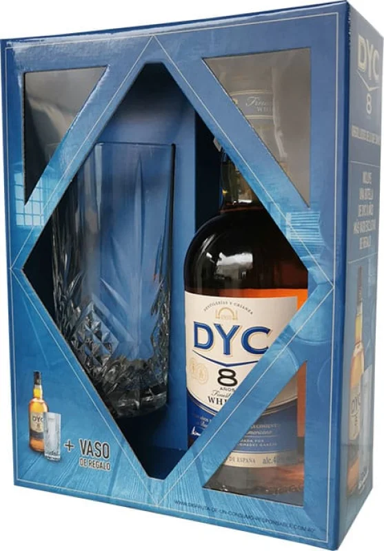 DYC Reserva 8 Años + Vaso - Fotografía principal del producto