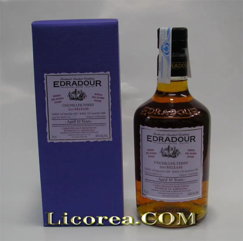 Edradour 1998 Ribera del Duero Finish (Highland) - Fotografía principal del producto
