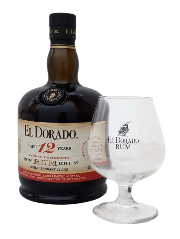 El Dorado Réserve 12 Ans + Tasse (Guyane) - Photo principale du produit