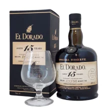 El Dorado Reserva 15 Años + Copa (Guyana)