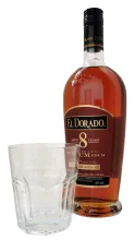 El Dorado Riserva 8 Anni + Vetro (Guyana)