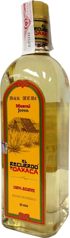 Mezcal El Recuerdo de Oaxaca 1 Litro - Fotografía principal del producto