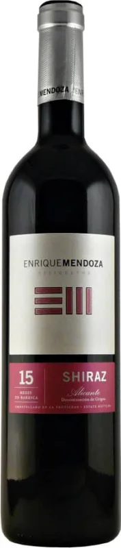 Enrique Mendoza Shiraz Crianza 2014 - Fotografía principal del producto