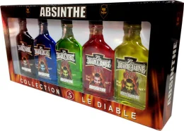 Collection d\'absinthes Le Diable