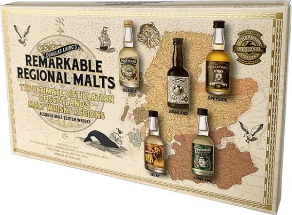 Douglas Laing's Remarkable Regional Malts 5 x 5 CL - Fotografía principal del producto