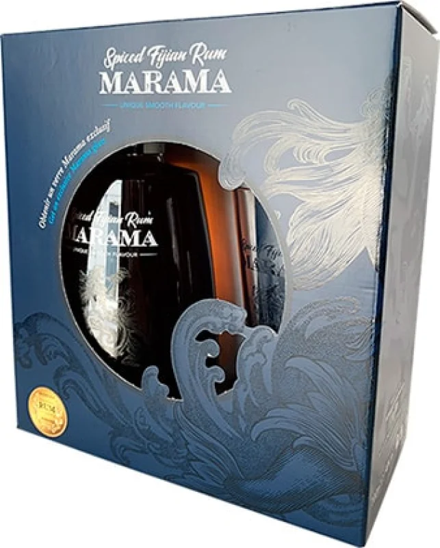 Marama Spiced Indonesian Rum + Glass - Main product photo