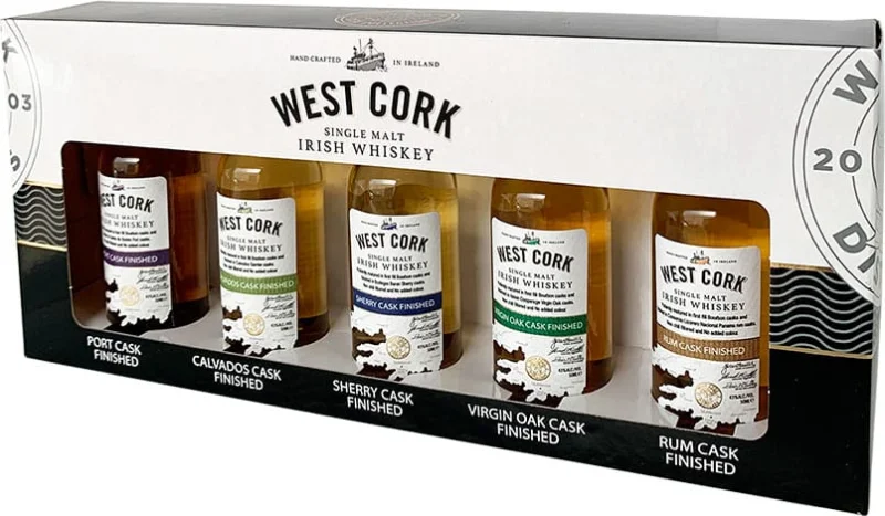 West Cork Cask Collection 5 x 5 CL - Hauptproduktfoto
