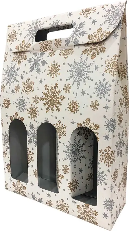 Caja de Cartón Copos 3 Unidades - Fotografía principal del producto