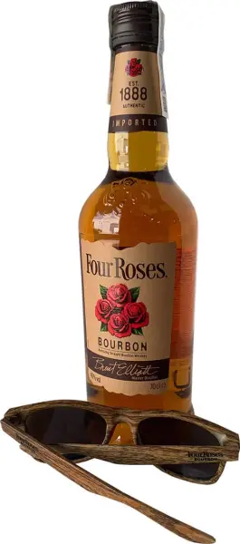 Four Roses + Sonnenbrille - Hauptproduktfoto