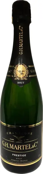 G.H.Martel &amp; Co. Brut Prestige + 2 Gläsern - Bild 2 des Produkts