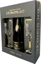G.H.Martel & Co. Brut Prestige + 2 Copas