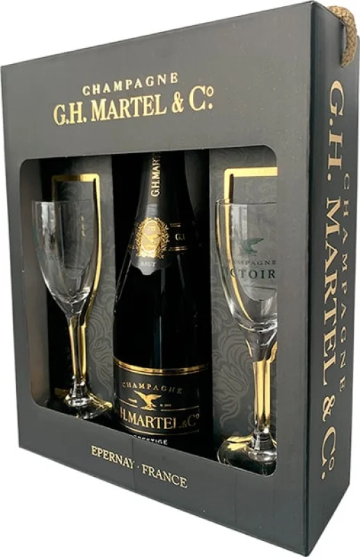 G.H.Martel & Co. Brut Prestige + 2 bicchieri - Foto principale del prodotto