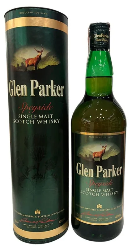 Glen Parker Single Malt 1 Liter (Speyside) - Main product photo