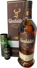 Glenfiddich Reserva 18 Años + Glenfiddich 12 años 5 CL gratis (Highland)