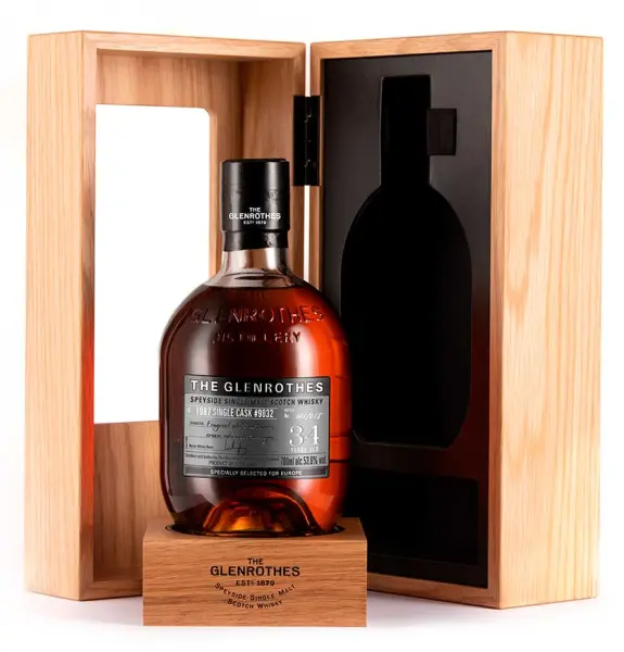 The Glenrothes 1987 Single Cask #9032 34 años - Fotografía principal del producto