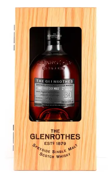 The Glenrothes 1987 Single Cask #9032 34 años - Imagen 2 del producto