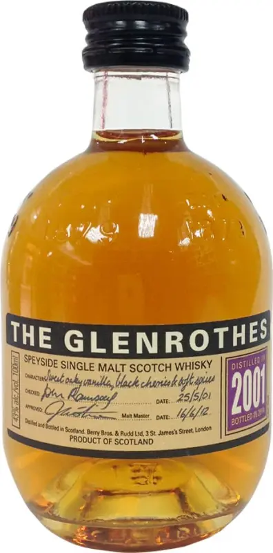 The Glenrothes 2001 10 CL (Speyside) - Main product photo