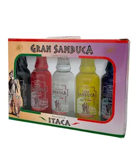 Gran Sambuca Itaca Coleccion 5 botellas