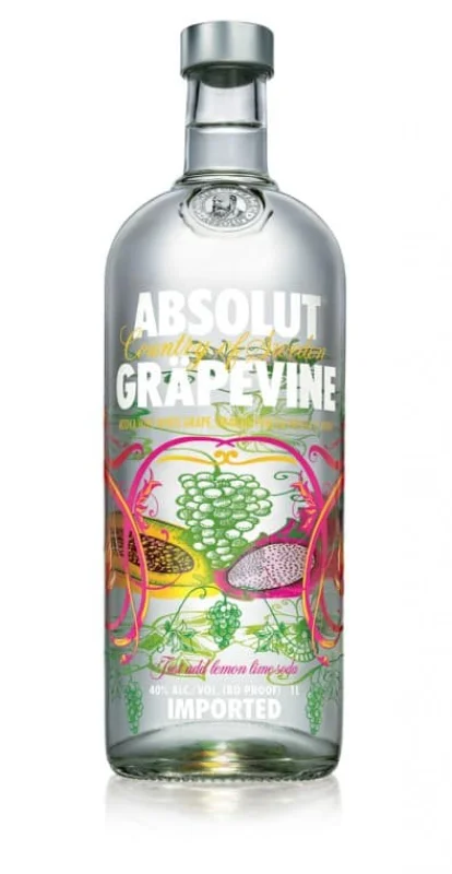 Absolut Grapevine, 1 Litro (Suecia) - Fotografía principal del producto