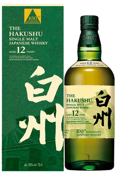Hakushu Réserver 12 ans 100th Anniversay - Photo principale du produit