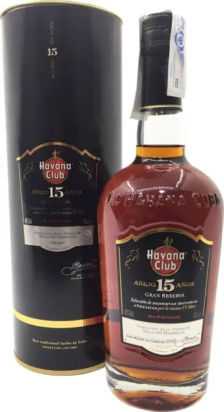 Havana Club Réserve 15 Ains (Cuba) - Photo principale du produit