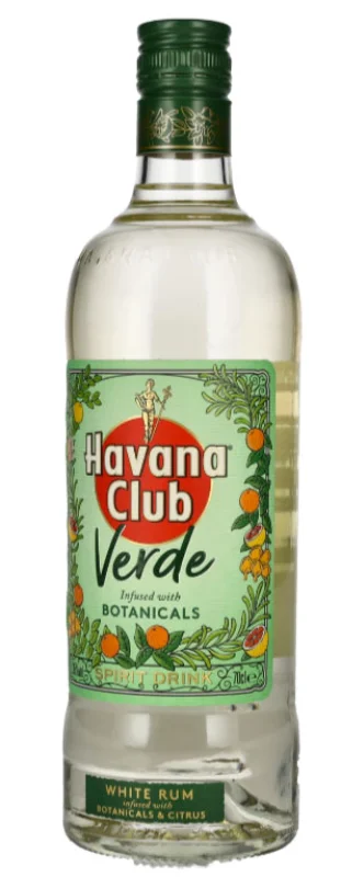Havana Club Verde infused with botanicals - Main product photo