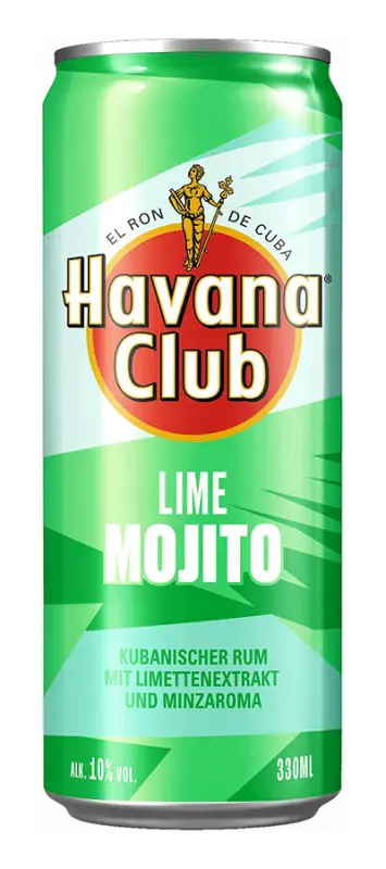 Havana Club Lime Mojito 25 CL (12 latas) - Fotografía principal del producto