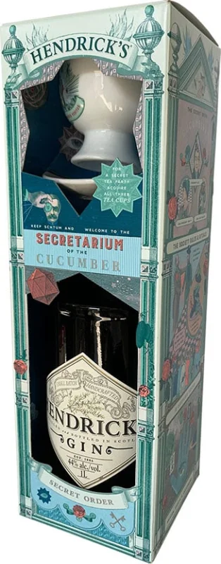 Hendricks Tea Time Secretarium 1 Liter (Scotland) - Main product photo