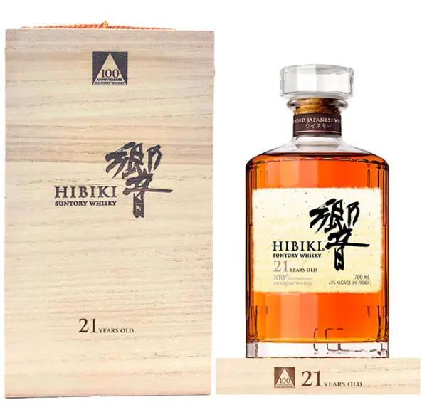 Hibiki Suntory Reserva 21 Años 100 Aniversario - Fotografía principal del producto