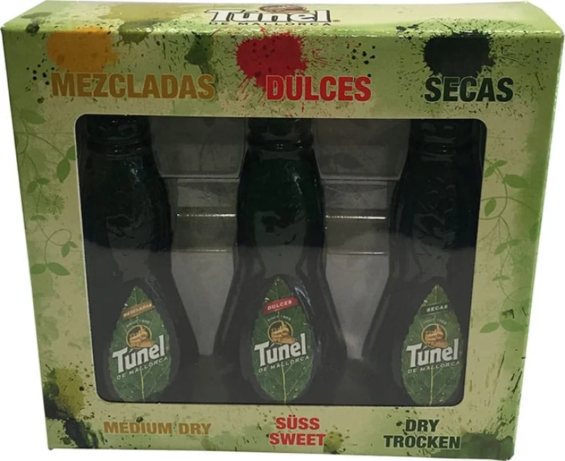 Tunel Colección de Licores de Hierbas de Mallorca (3 Unidades) - Fotografía principal del producto