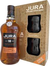 Isle of Jura Reseva 10 Años + 2 Vasos