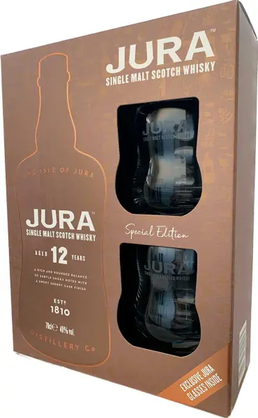 Isle of Jura Riserva 12 anni + 2 Bicchieri - Immagine 2 del prodotto