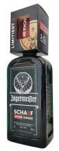 Jagermeister Scharf Spiced Ginger + Shotglass
