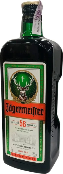 Jagermeister 1.75 Litri  + 2 Bicchierini + tappo dosatore - Immagine 2 del prodotto