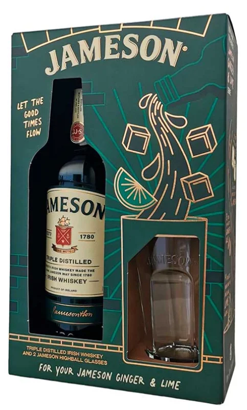 Jameson + 2 Gläser - Hauptproduktfoto