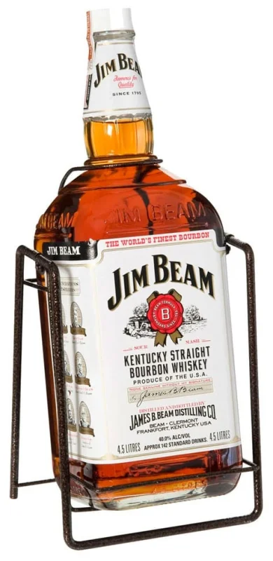 Jim Beam 4.5 Liters with crandle - Main product photo