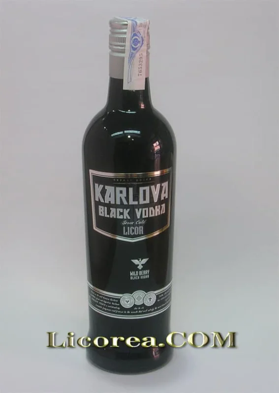 Vodka Negro Karlova - Fotografía principal del producto